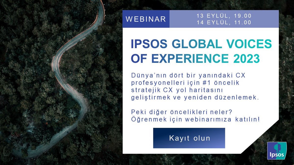 Ipsos’un Global Voices of Experience 2023 çalışmasının sonuçlarına ve CX profesyonellerinin sesini duymaya hazır mısınız? Dünyanın dört bir yanındaki Müşteri Deneyimi profesyonellerinin önceliklerinin neler olduğunu ve gördükleri fırsatları dinlemek için sizleri webinarımıza