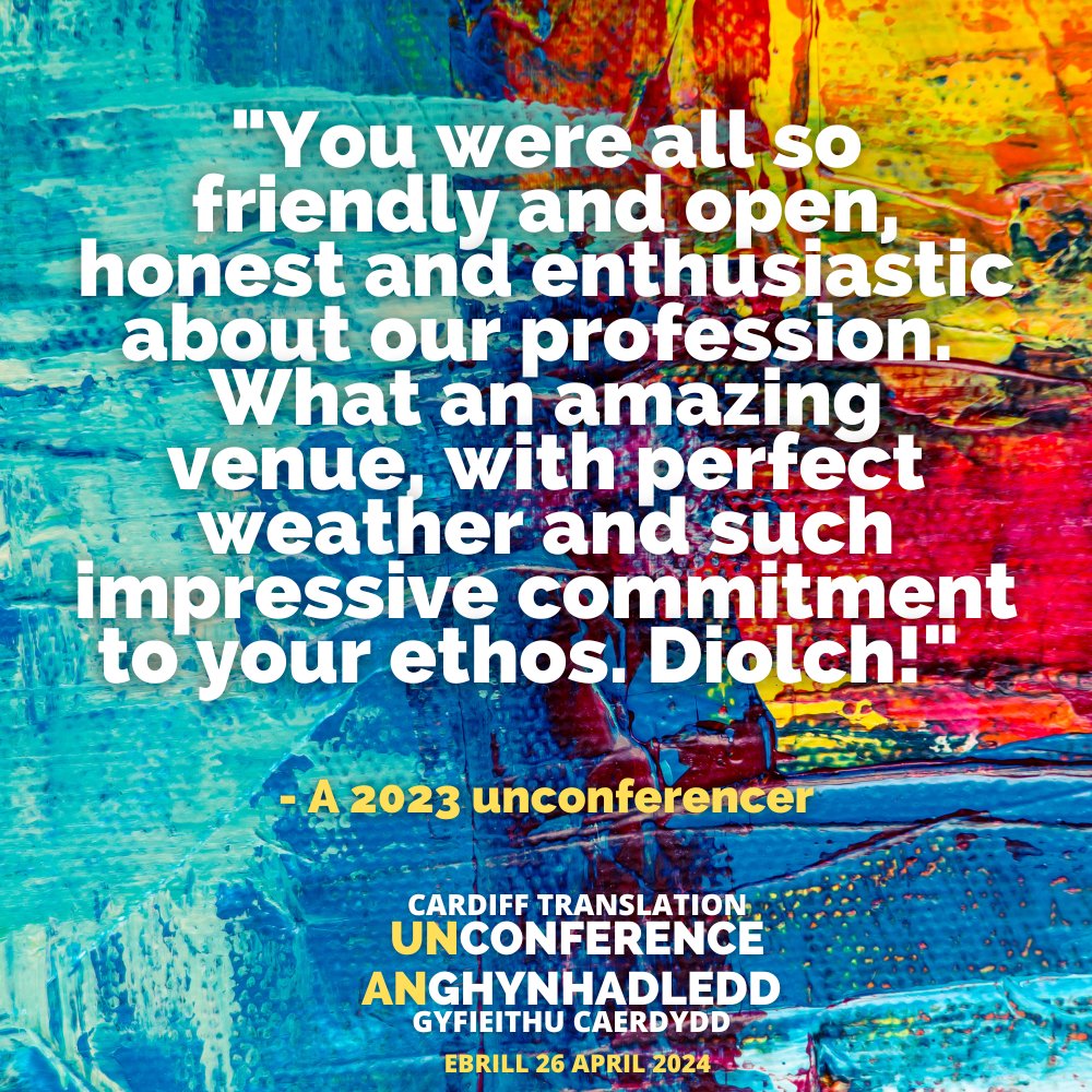 Cardiff Translation Unconference tweet media