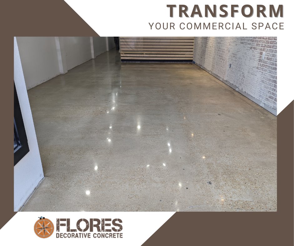 With our top-tier concrete polishing, we make sure your business has a strong foundation. Get in touch with #FloresDecorativeConcrete today. floresdecorative.com
#PolishedConcrete #CommercialFloors