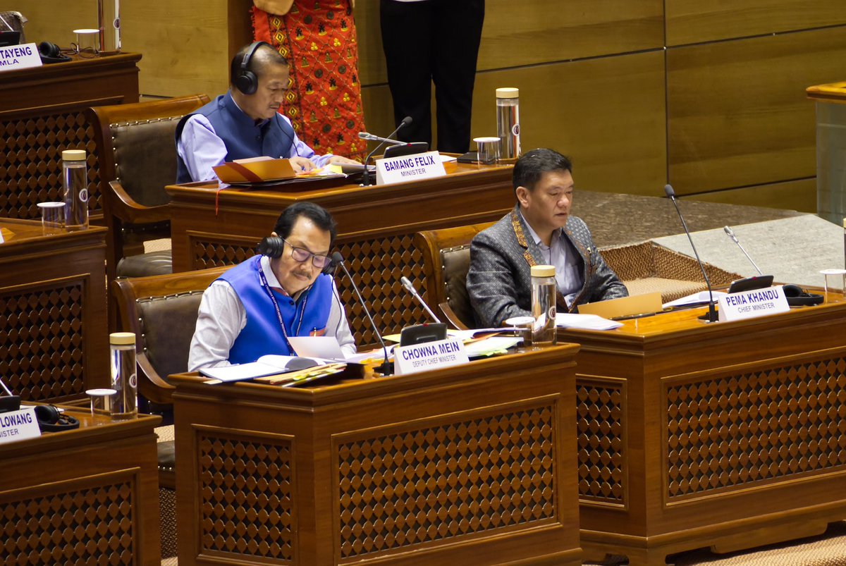 Two important bills were passed today during the second day of the 12th session of 7th Legislative Assembly: 

✅ Arunachal Pradesh Airport Area Planning and Development Authority Bill, 2023
✅ Arunachal Pradesh Court Fees Bill, 2023

The former will enable development of