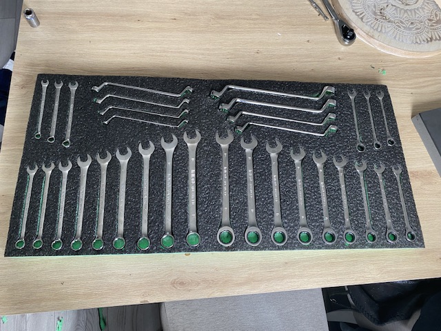 ShadowFoam's tweet photo. "Best thing ever, really happy with my order!"

Lewis was overjoyed with Shadow Foam, using it to create this masterpiece in his tool drawer! What do you think?

#shadowfoam #toolboxwars #toolbox #organised #tools #organisedtools #satisfying https://t.co/M0BwVD7JzP