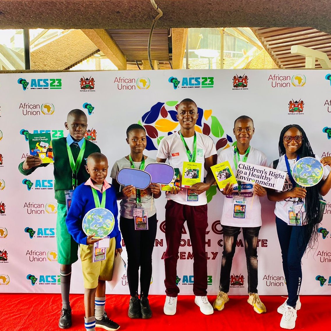🌍📢Children from <a href="/tdh_de/">Terre des Hommes</a> partners are in Kenya Nairobi this week for the #AfricaClimateSummit. Thanks to <a href="/MTotoNews/">Mtoto News</a> and <a href="/JoiningForcesKE/">Joining Forces for All Children in Kenya</a> for ensuring children are heard and seen. This is what children from Southern Africa are excited about during #ACS23