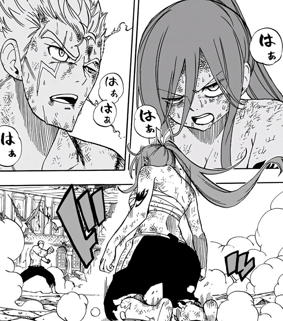 Evildeadfan102's tweet image. I re read Fairy Tail 100 Years Quest chapter 45. 
I finished Volume 5.
#Fairytail #chapter45 #FairyTail100YearsQuest #Volume5