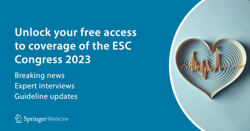 Springer_Med's tweet photo. What are the recent developments in cardiology? Catch up on all the top stories and new guidelines from this year’s ESC Congress with our expert coverage.