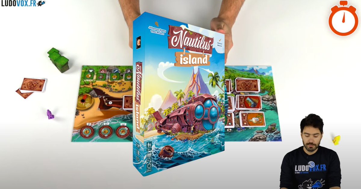 Découvrir #NautilusIsland en moins de 5 minutes ? C'est possible via le classique Ludochrono et ça se passe ici ▶️ youtu.be/1oHEChTxiUk
Merci à l'équipe de <a href="/Ludovox_fr/">Ludovox.fr</a> !