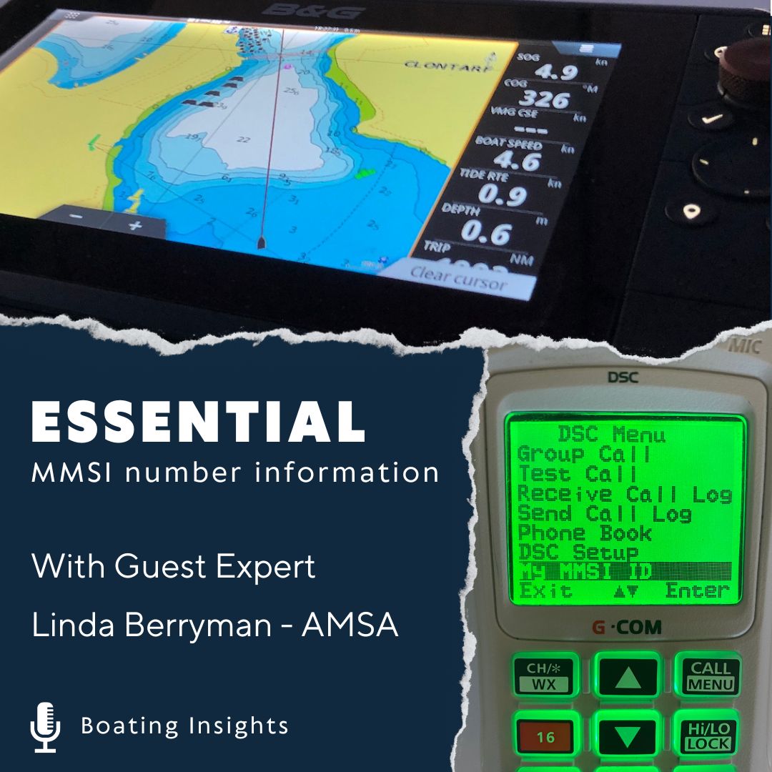 AMSA’s Linda Berryman, talks with Above and Beyond Boating about the importance of having your Maritime Mobile Service Identity (MMSI) programmed into your AIS (Automatic Identification System) or marine radio. 

Listen: ow.ly/ma7v50PHhTV

#SafeSeas #aabboating