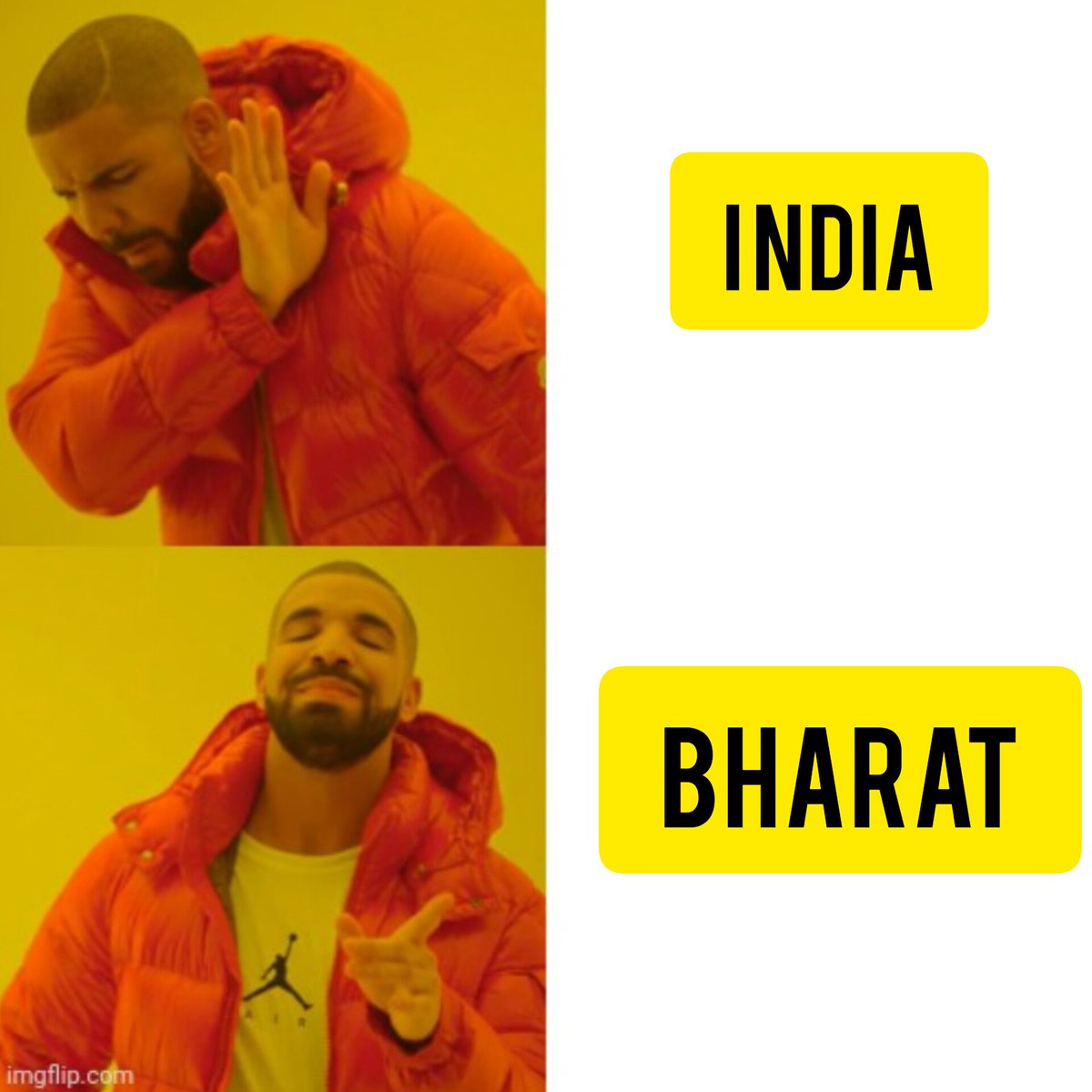 It's BHARAT . 

JAI BHARAT .🇮🇳🇮🇳🇮🇳🇮🇳🇮🇳🇮🇳
#भारत 
#bharat