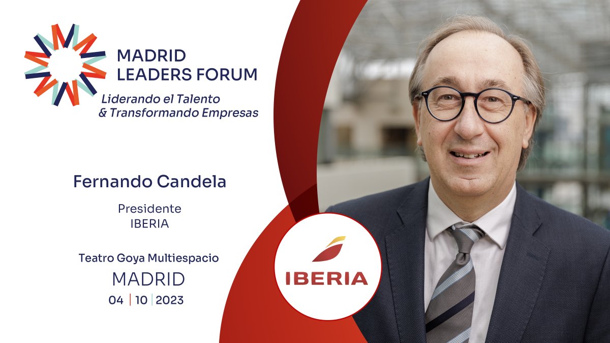 Con 30 años de experiencia en el sector aéreo y tras su paso por IAG, afronta el inminente reto de la transformación y modernización de la compañía.  

📍 La cita, el 4/10/2023 en el <a href="/TeatroGoya/">TeatroGoya</a> 
🎟️ Compra tu entrada en madridleadersforum.com