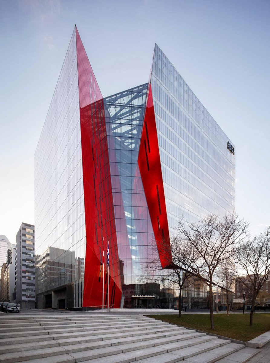 architectoapp's tweet photo. Discover Îlot Balmoral in #Montreal! This 2017 marvel features a transparent ground floor for fluid public engagement. A hub for #culture, #arts, and #architecture. Experience the city's vibrant spirit! #Canada #UrbanDesign 

Unveil more with our app! https://t.co/ZvFTHgcb1q https://t.co/uEQV8RwSeu