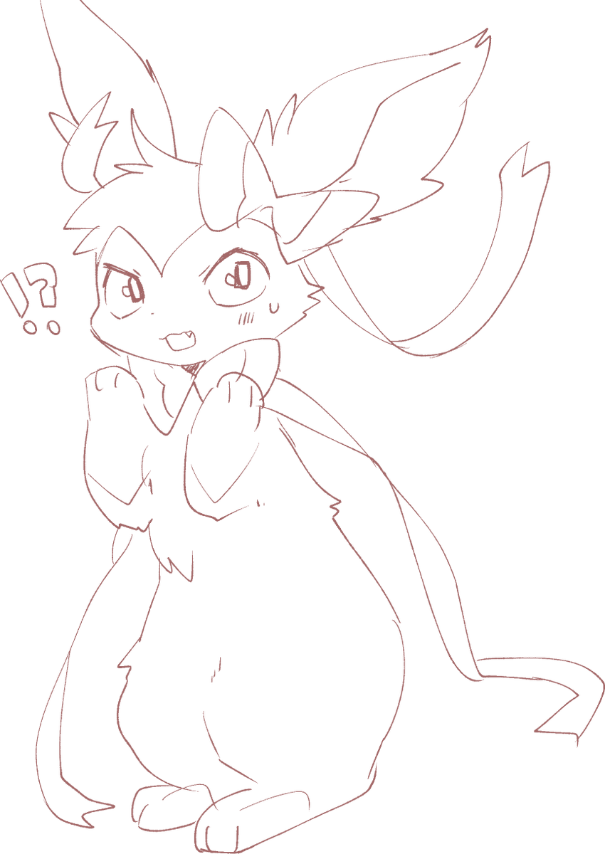 rkgk サンダースに進化しようと思ってた目つき悪めニンフィア