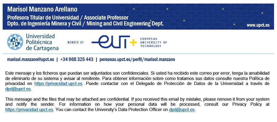 EMPLEO DE HIDROGEÓLOGO EN LA UNIVERSIDAD DE CARTAGENA

Contrato RV-295/23 (contrato asociado al proyecto REMEDIATE, TED2021-131005B-C32.

Liderado por la profesora Marisol Manzano.

plazo: del 5 al 15 de septiembre