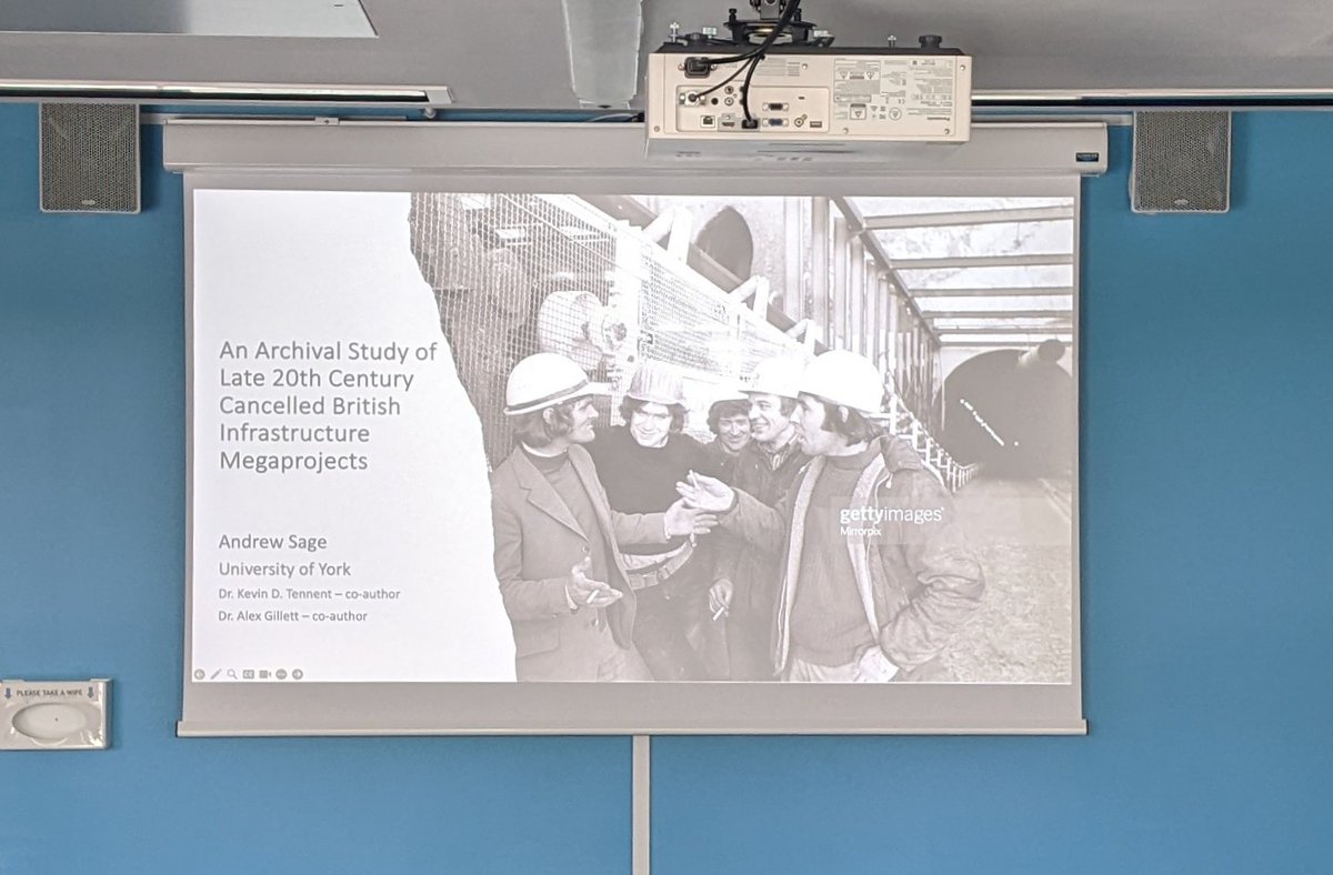 BAMHistory's tweet photo. Second paper of the day on cancelled megaprojects #BAM2023 https://t.co/oy1cSATph9