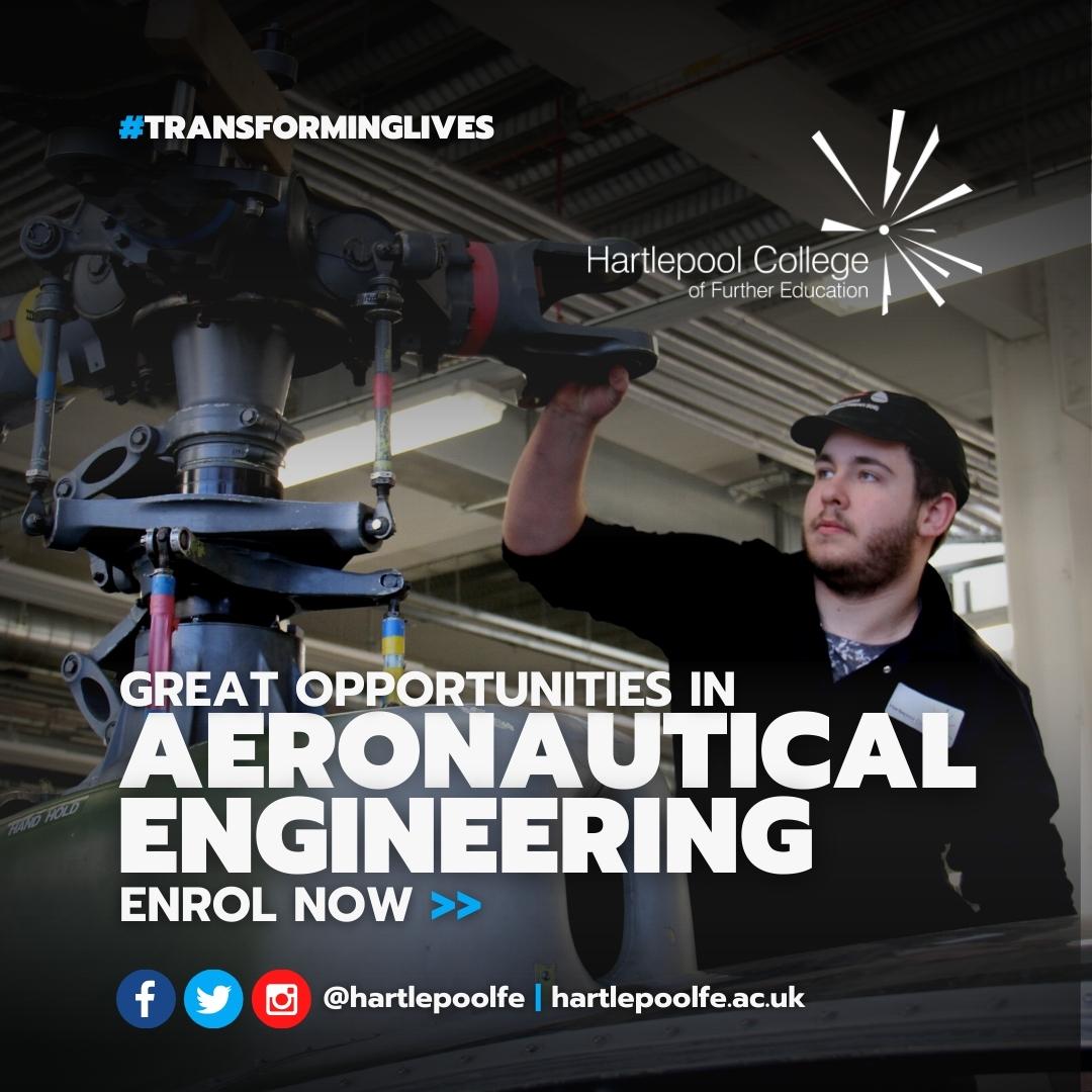 hartlepoolfe's tweet photo. 🚀 Kickstart your Aeronautical journey this September! ✈️
We are enrolling now for opportunities
in Aeronautical Engineering;
Level 3 >> https://t.co/mrpi3ALj2C
Level 4 HNC >> https://t.co/aGEc0gTnhk
Apply today!!
#TransformingLives #Aeronautical #Engineering #EnrollingNow https://t.co/nvnHn6Oj9G