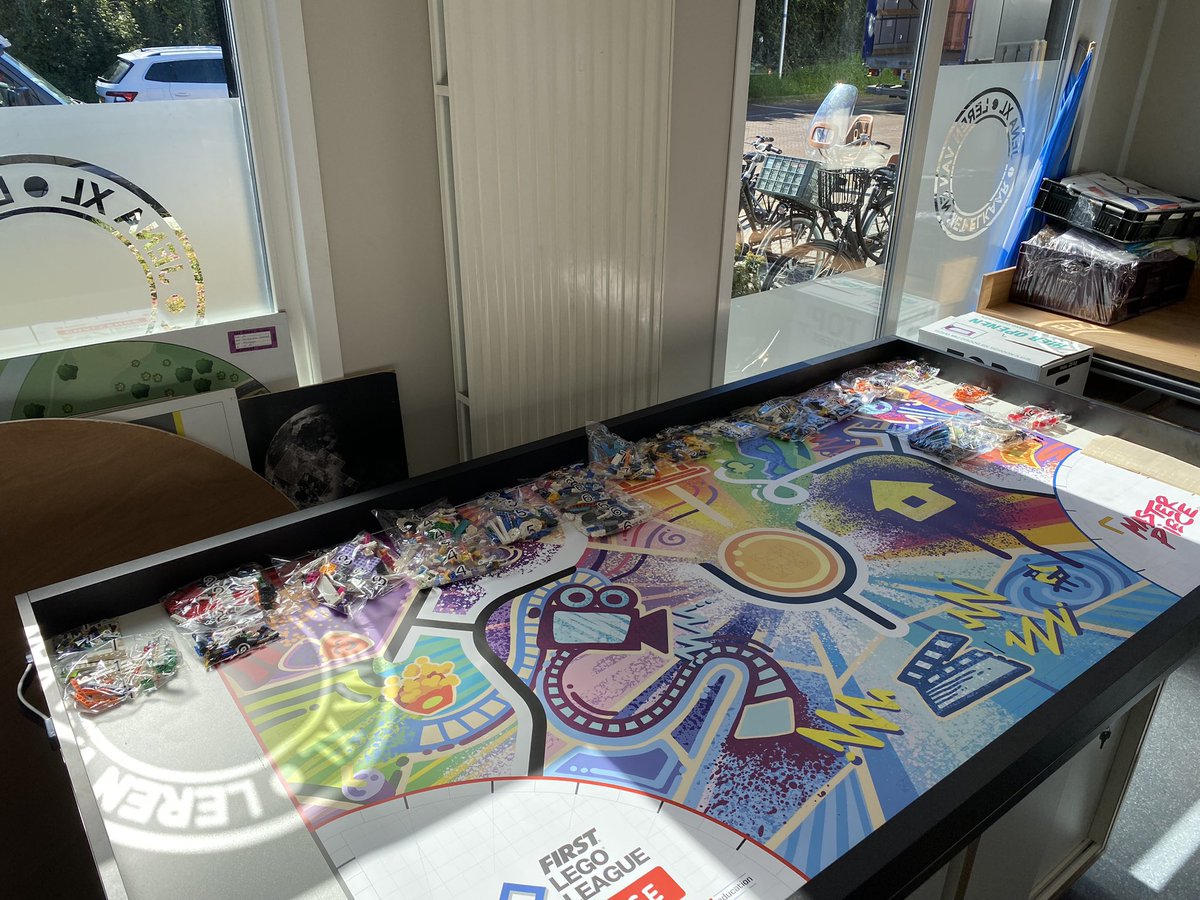 De nieuwe set is binnen! #masterpiece #fllnl #firstlegoleague