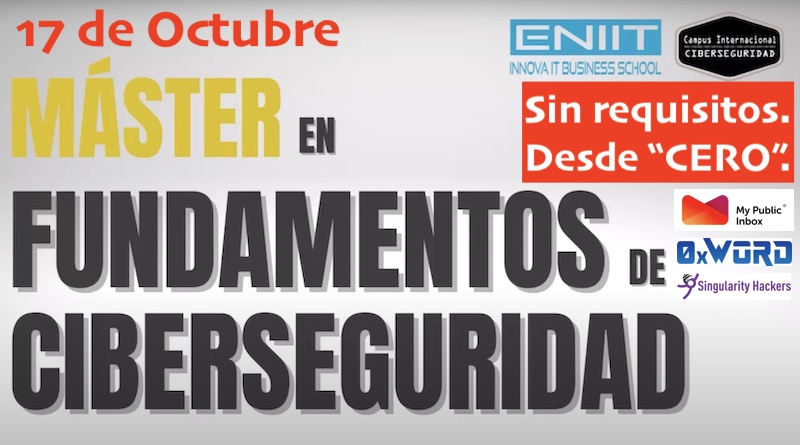 chemaalonso's tweet photo. El lado del mal - IV Edición del Máster en Fundamentos de Ciberseguridad: Sin requisitos previos, desde cero. Registro Abierto. https://t.co/WSolKWRoJH #master #formación #ciberseguridad #fundamentos @CampusCiberseg https://t.co/XJ20Cngjiy