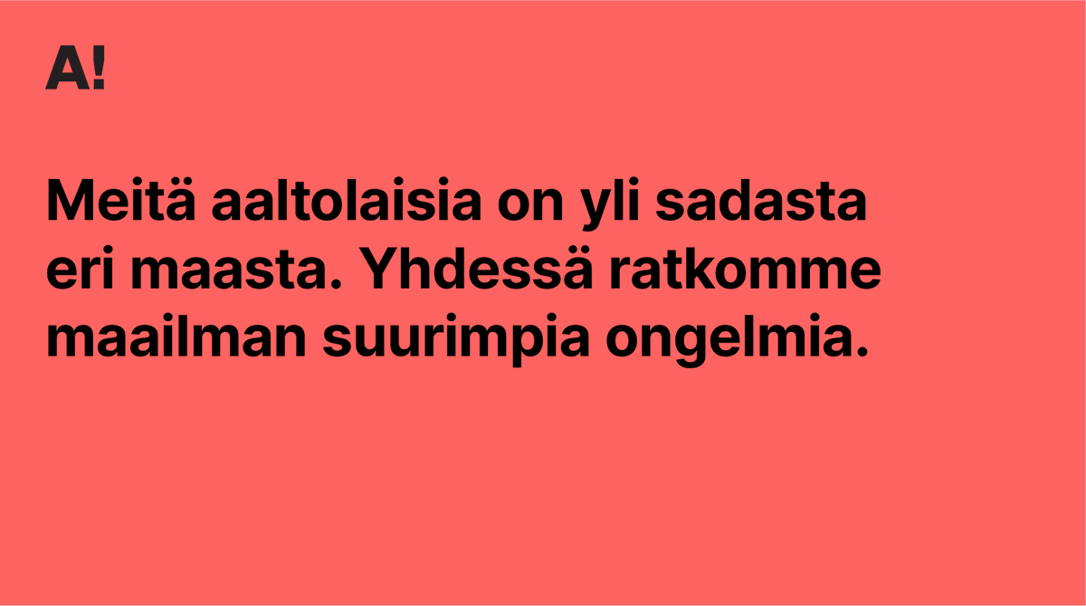 AaltoUniversity tweet picture