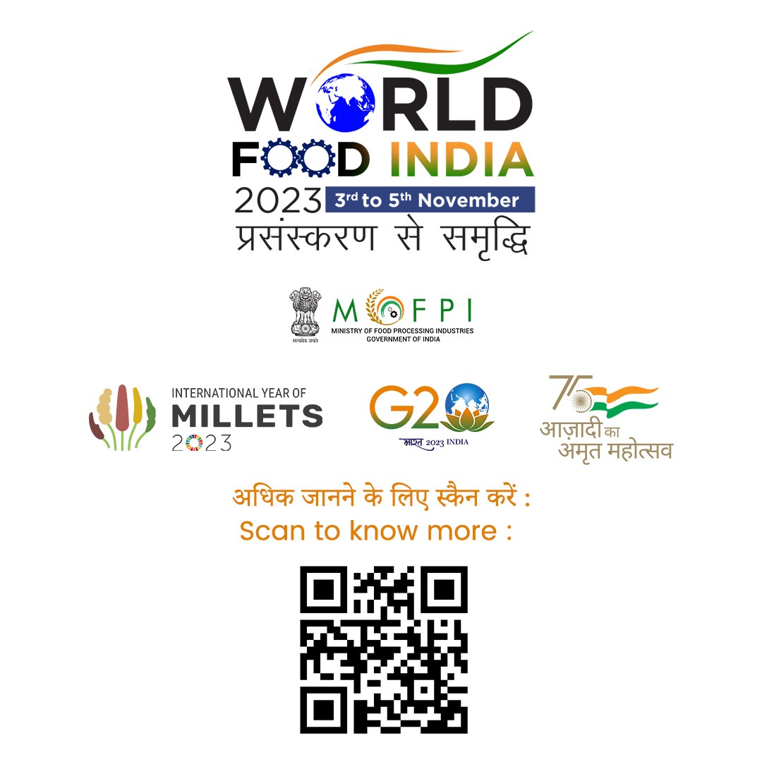 #Delhievents #WhatsoninDelhi #FoodIndustry #FoodExpo  #FoodProcessing #FoodInnovation #SustainableFood #FoodSafety #AgriTech #IYM2023 #ProcessingForProsperity #roundtables #exhibitions #thematicsessions #foodconference #delhi #foodstreet