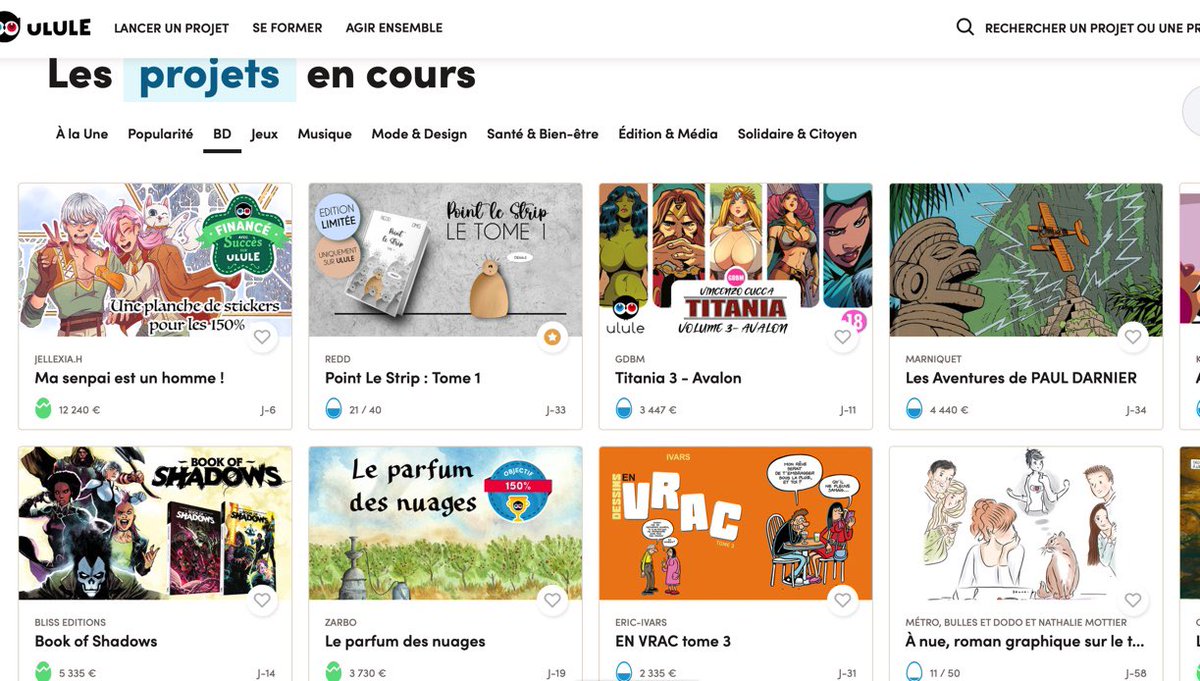 PointLeStrip's tweet photo. Grâce à vous, nous sommes presque en première position catégorie BD sur Ulule !
Merciiiiii
#PointLeStrip https://t.co/QNsBppQoJN