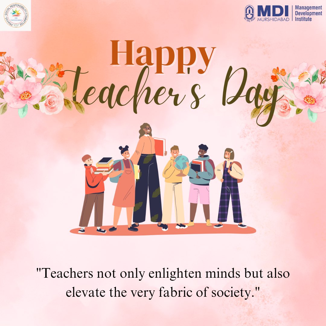 Prayas_mdim's tweet photo. On this special day, let's take a moment to express our deepest gratitude to the incredible teachers who have dedicated their lives to nurturing minds, igniting curiosity, and inspiring a love for learning. 
#teachersday https://t.co/ts2oWqTaZa