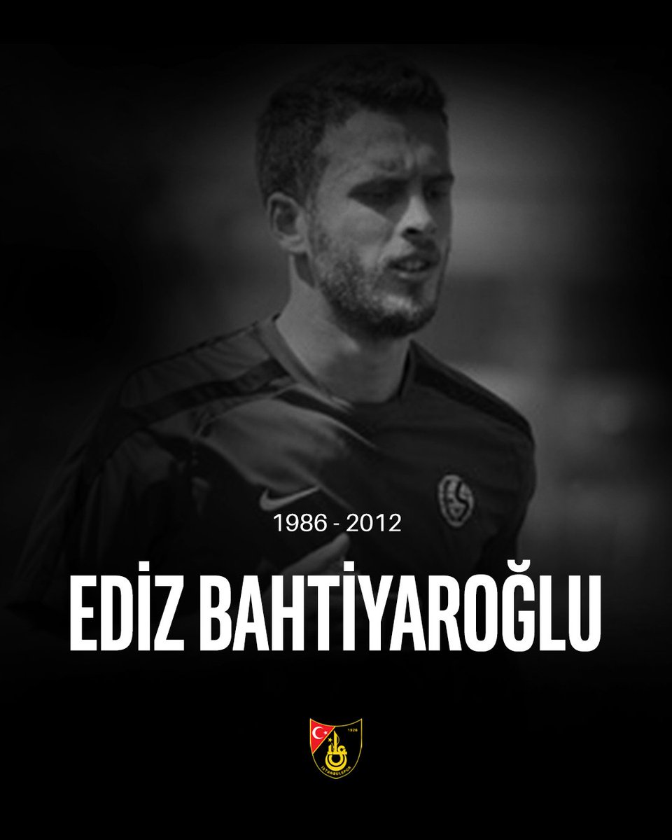 11 yıl önce aramızdan ayrılan Ediz Bahtiyaroğlu'nu sevgi, özlem ve rahmetle anıyoruz.