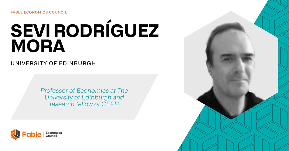 fable_data's tweet image. Meet Fable Data&apos;s Economic Council member, @Sevimora Sevi Rodríguez Mora, Professor of Economics at the University of Edinburgh and CEPR Research Fellow. click here to find out more: bitly.ws/TVJR 📈 #FableInAction #Research  #EconomicsCouncil #UniversityofEdinburgh