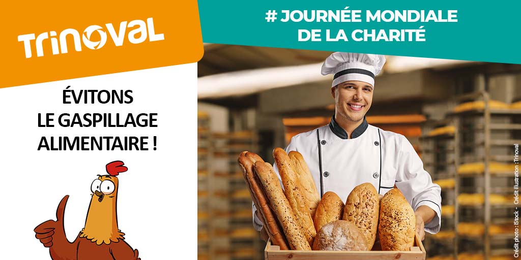 TRINOVAL80's tweet image. [#actualité – #journéemondiale de la charité]
Luttons contre le gaspillage alimentaire : ajustons nos quantités lors de la préparation des repas, donnons les invendus, etc ...

#éviter #gaspillagealimentaire #don