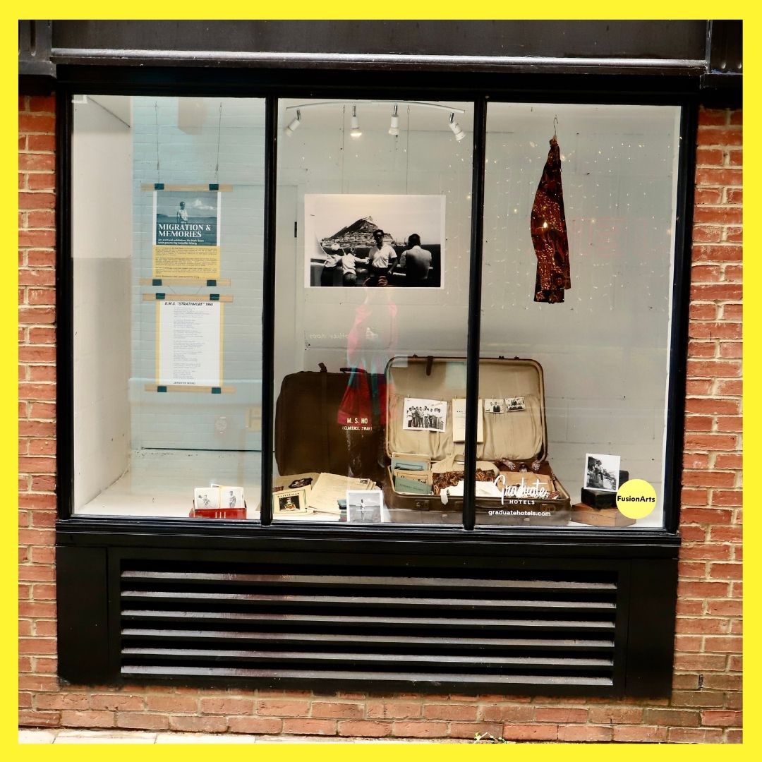 FusionArtsOx's tweet photo. 🌟 Join us for a captivating journey this September! 🌏📸  "Migration &amp; Memories," an extraordinary archival exhibition celebrating #ESEAHeritageMonth 🎉

Archive: Ho Mah Soon, poems by @jennywcreative 

🗓️ 1- 30Sep 2023 
📍Fusion Arts #WindowGalleries, Friars Entry, Oxford https://t.co/KRvKJxxKKZ