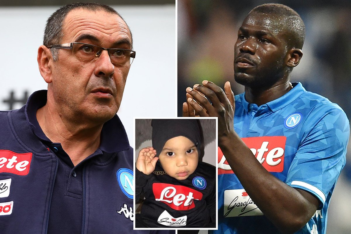🗣️Kalidou Koulibaly shares a crazy story about Maurizio Sarri: 

“I will never forget the day my son was born. My wife had gone to the clinic in the morning and we were playing against Sassuolo at home that same evening. We were in the middle of a video session and my phone kept