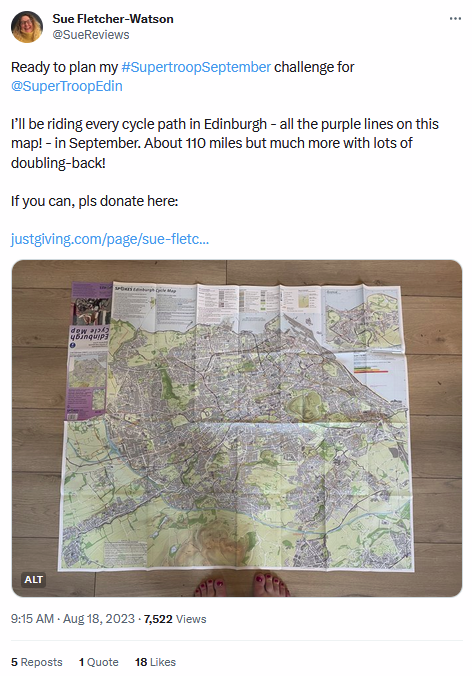 SpokesLothian's tweet photo. @SueReviews @SuperTroopEdin @EdCriticalMass @Sustrans @SustransScot @EdinburghBikes @edinburghbike @Halfords_uk @Fettes_College @CyclingEdin @InfraSisters @SpokesPorty @EdinReporter @EdinburghLive_ @CllrScottArthur @davidfkey @julebandel @JackRMCaldwell @jomowat 🤔Did you think your #SpokesMap was only for planning your next🚲ride (or🚶♀️or👩🦽)
🙋♀️If so, think again!!
HERE-->https://t.co/FeKvF45hFp
🙋♀️#SpokesMaps for #Edinburgh #EastLothian #Midlothian #WestLothian
@lezleymarion @CouncillorCowdy @MthMttCoe @rsmcksg @SanneDD @CllrBenParker https://t.co/npQQHf0IlZ