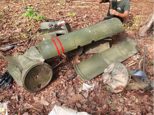 For the first time Myanmar has been added to the @MineMonitor list of countries using cluster munitions following evidence that the junta has used an apparently domestically produced cluster bomb in several attacks since 2021 - @minemonitor @yeshuamp stopclustermunitions.org/media/3383154/…