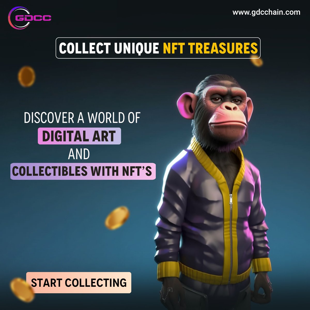 cluster_coin's tweet image. Dive into the #NFT Universe with GDCC #Blockchain!
#GDCC is your gateway to the world of NFTs. Own unique digital art, collectibles, and more on our secure and innovative platform.
#DigitalArt #GDCCBlockchain #CryptoCollectibles #Decentralized #gdccommunity #GDCCScan #gdcchain