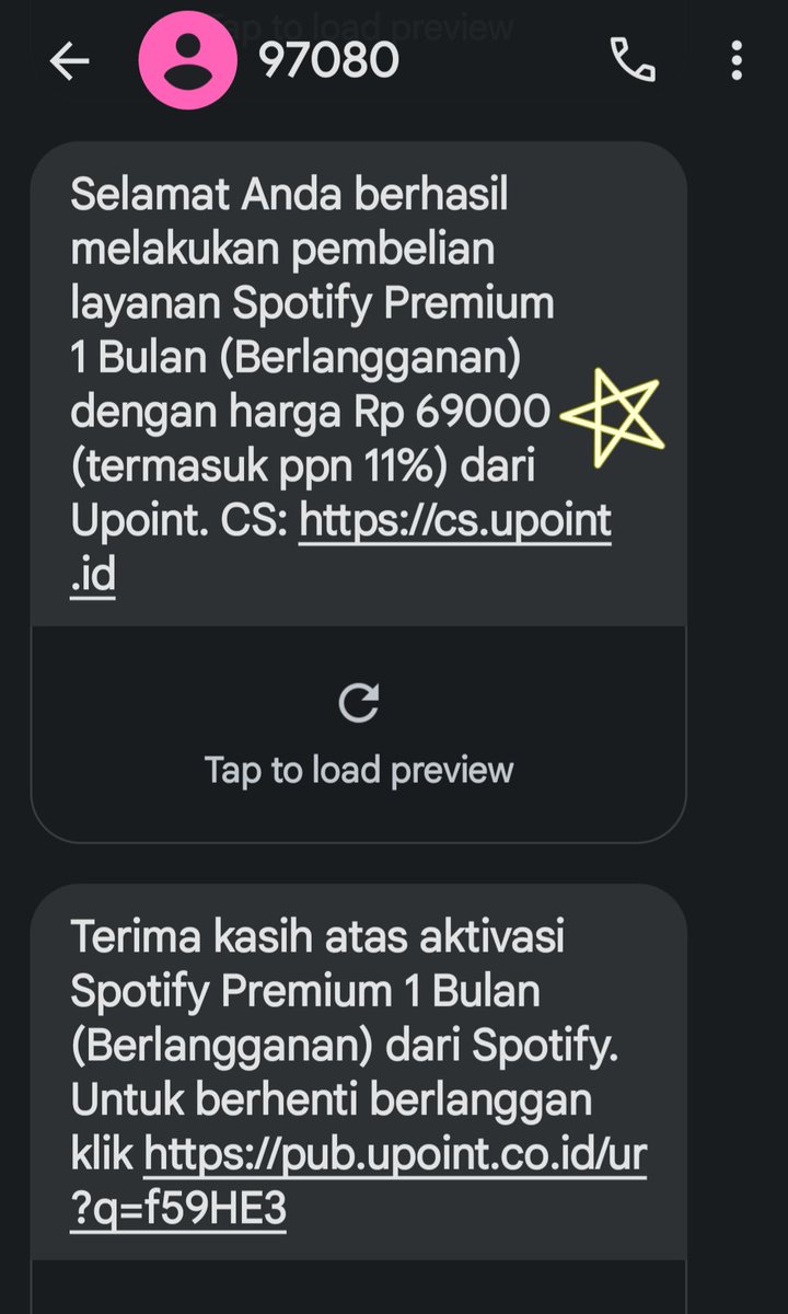 konsumen123's tweet photo. @Telkomsel Kenapa biaya di Spotify dan Telkomsel pascabayar bisa berbeda? Rugi dong saya. @MediaKonsumenID https://t.co/KEAcKt0tUS