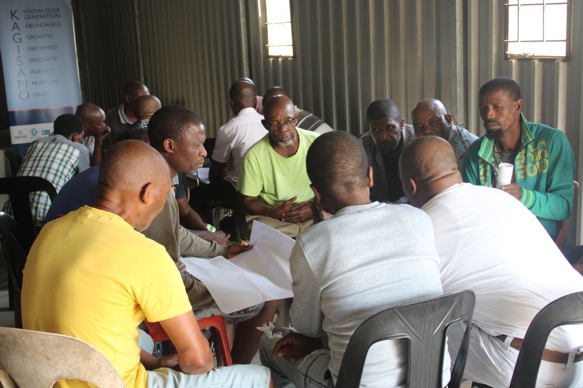 AgendaglO's tweet photo. Men's Conference at Isipingo Ward 89. Governance and Livelihoods Agenda and The KAGISANO Peace Building Team of Ward 89 hosted a dialogue themed "Dealing with violence in families". 
#kagisanoprogramme
#socialcohesion
#preventionofviolence https://t.co/MFMqIVCx4G