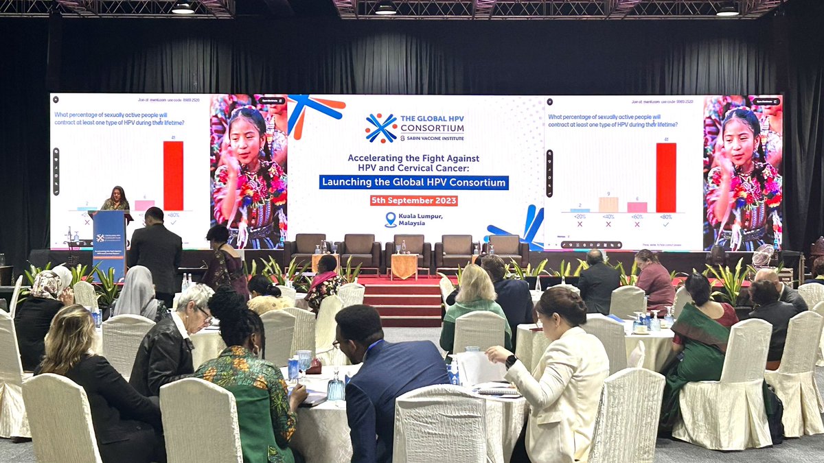 muchenaz's tweet photo. A milestone day in the journey to eliminate #cervicalcancer today with the launch of the #GlobalHPVConsortium. Thanks to @sabinvaccine for leading this multisectoral coalition. https://t.co/p10tytlF1O