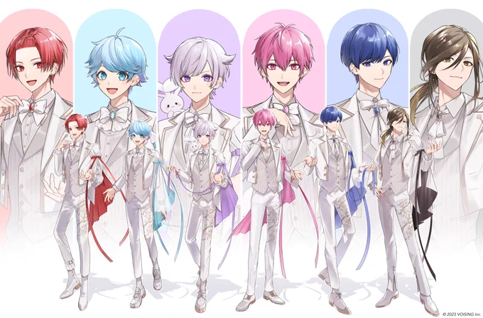 【お仕事】この度、いれいす様の3周年記念キービジュアルイラストを担当させていただきました。豪華なグッズが盛り沢山ですので、是非よろしくお願いいたします  
