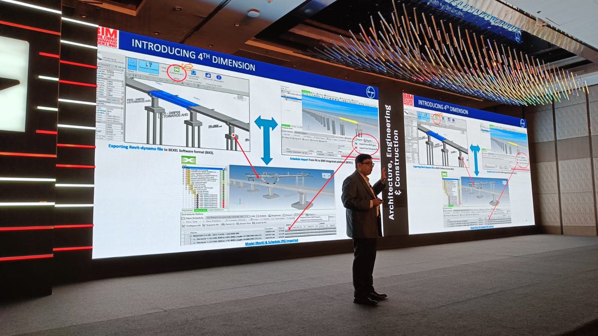 autodeskindia's tweet photo. Exploring future tech in Architecture, Engineering and Construction Industry, we had leaders like B.S Mukund, Sagar Gandhi, Manoj Gangil, Krishna Prasad, Dr. Senthilkumar Manoviram Rath, alongside Autodesk's global experts Eric DesRoche and Samuel Omans 📐 🏗️ https://t.co/J2vahQYOpS