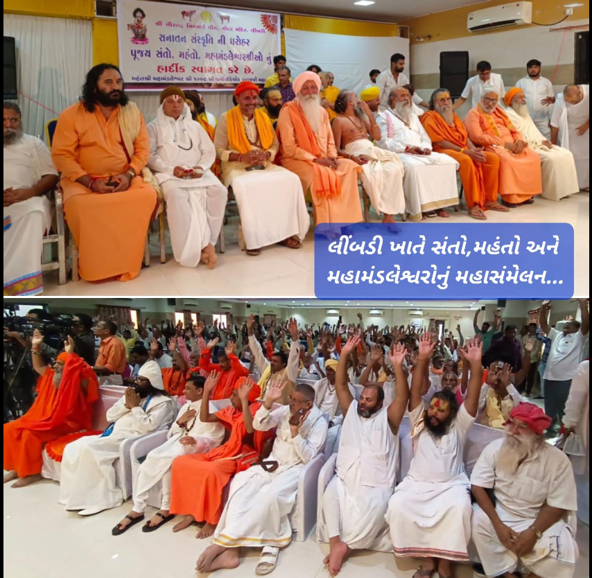 Limbdi meet of Sanatani Sadhus passes 14-point resolution