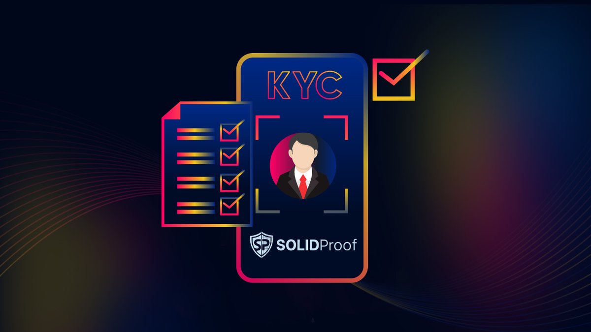 SolidProof_io's tweet photo. π₯ KYC: The first line of defense against fraudulent activities in #blockchain. π
Choose a trusted and registered partner like #SolidProof for robust #KYC solutions. π
π https://t.co/s6AdeZtixR
#KYCSecurity #BlockchainSecurity https://t.co/auuBiinnUy