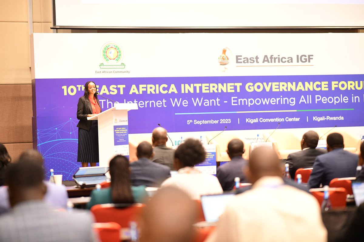 RICTAInfo's tweet photo. 🌐 The East African-Internet Governance Forum 2023 is happening in #Rwanda🇷🇼 with delegates from  the 7 partner state of East Africa coming together to share experiences and address challenges and the future of Internet Governance in the region.  #EAIGF2023 https://t.co/PzoTOGS4vC