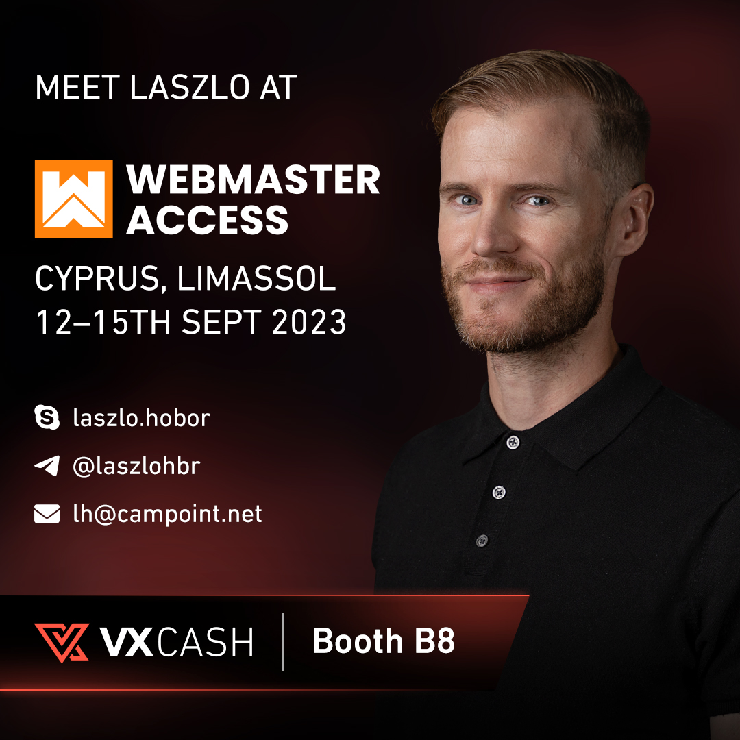vxcash's tweet photo. Triff' uns auf der WMA23 auf Zypern.
ποΈ 12. - 15.9.23
π Booth B8
#vxcash #affiliateprogram #webmasteraccess #WMA23 #performancemarketing #affiliatemarketing #affiliatemarketer #affiliatemarketingconference #Traffic #Affiliate #Publisher #Advertising #affiliatemarketing https://t.co/U5w8NndWM1
