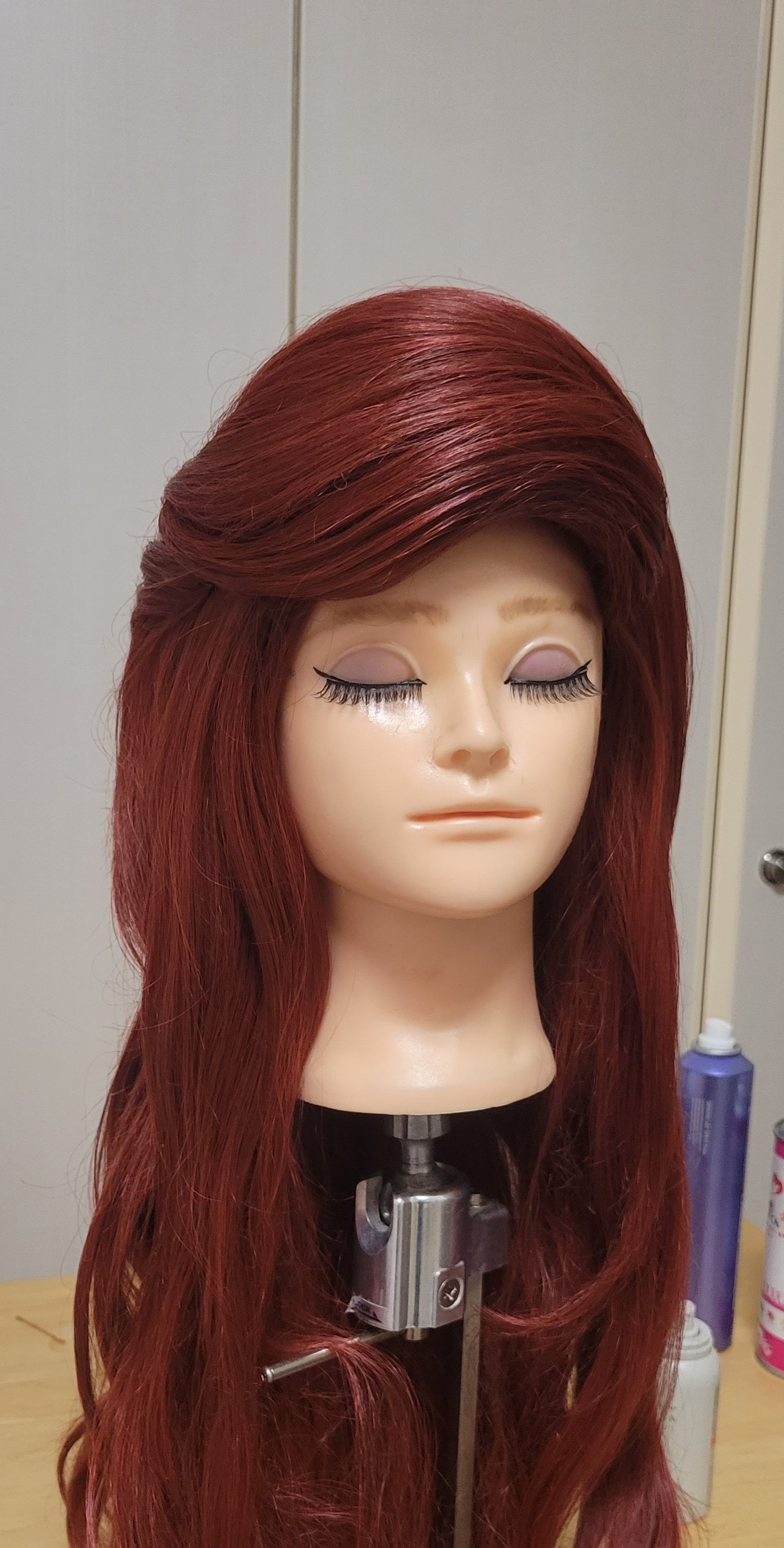 Dハロ仮装 エスメラルダウィッグ イメージ マネキン付き