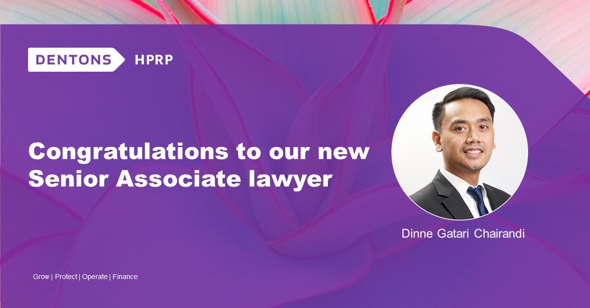 HPRPLawyers's tweet photo. Congratulations to our new Senior Associate lawyer: Dinne Chairandi
Welcome our new Associate lawyers:
- Beatrix Deviana Mukin
- Anissa Astarina Soeranto
- Pasha Soulaiman Kesumanagara https://t.co/I9lV991iFN