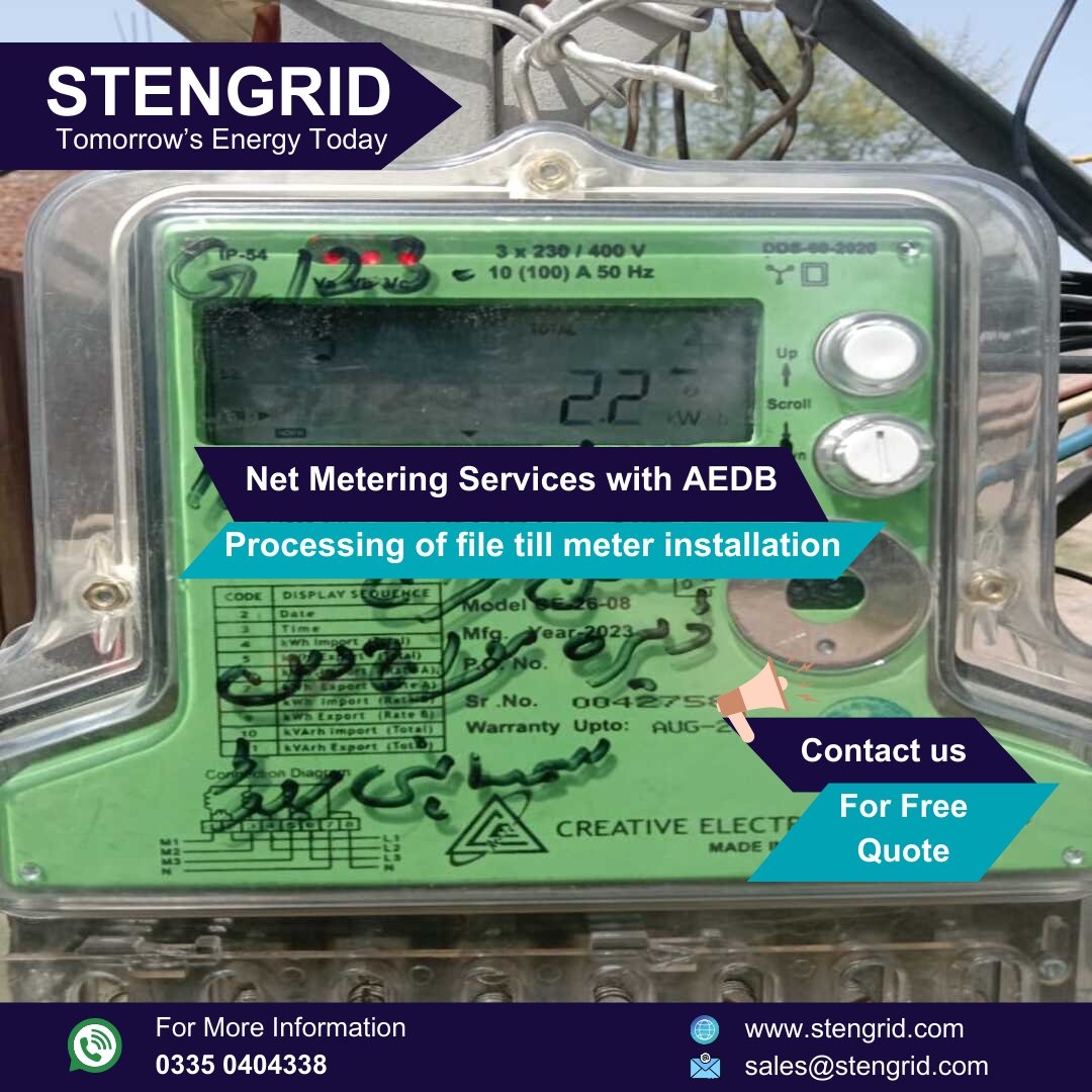 StenGrid's tweet photo. 10kW Smart Hybrid Solar System Installed at Canal View Lahore

𝐃𝐞𝐭𝐚𝐢𝐥𝐞𝐝 𝐒𝐩𝐞𝐜𝐢𝐟𝐢𝐜𝐚𝐭𝐢𝐨𝐧:
✅𝗜𝗻𝘃𝗲𝗿𝘁𝗲𝗿: Nitrox 8kW premium Inverter
✅𝗣𝗮𝗻𝗲𝗹𝘀: 18 Panels Longi
✅Net Metering: As per LESCO standards installation only in 10 days. https://t.co/efYKF2UyhB