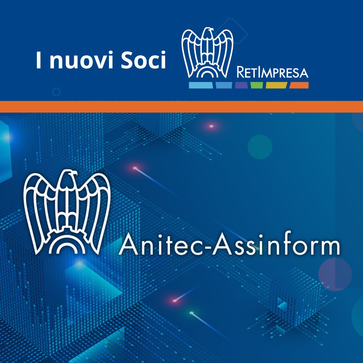 RetImpresa's tweet photo. 👏👏 Benvenuta @anitecassinform ✅️ nuovo socio #RetImpresa
🤝 lavoreremo Insieme per lo sviluppo dell’#innovazione tecnologica e #digitale tra le imprese che collaborano e fanno #rete
#insiemepiuforti #retidimpresa https://t.co/96mZylO1g5