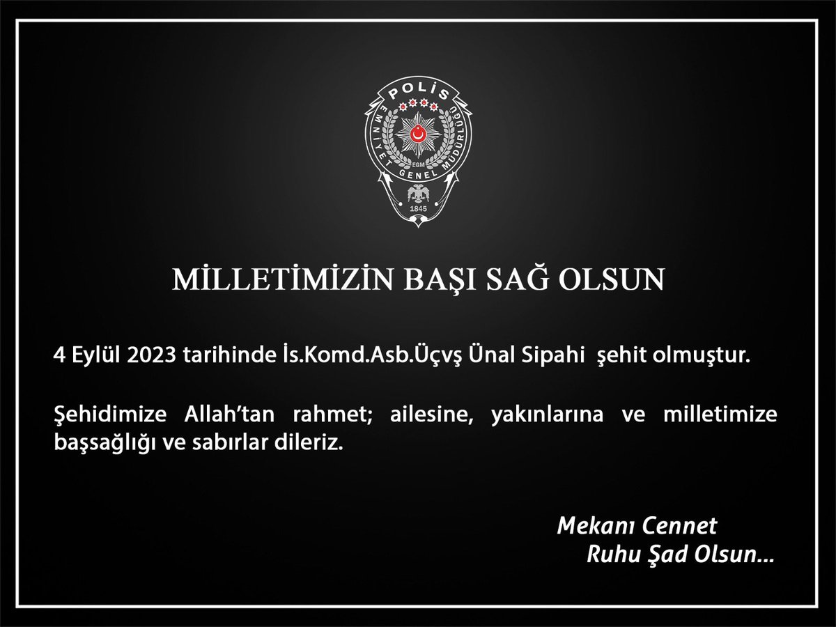 Türk Polis Teşkilatı tweet media