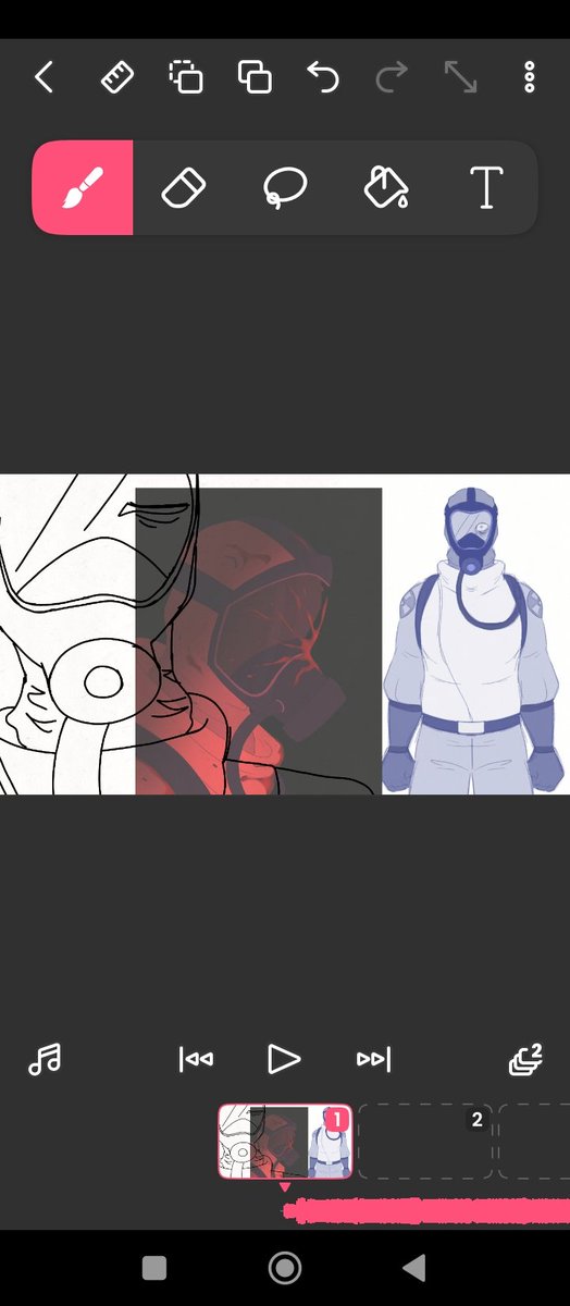 Fellas_1's tweet photo. Doing 2 animations at once fir @_KUSH1_ and @SolucaG https://t.co/3LrihI6sar