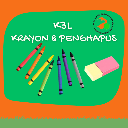 K3L Krayon & Penghapus selengkapnya di : rajawalilab.com/k3l-krayon-pen…

#crayon 
#penghapus 
#k3l 
#pengujian 
#laboratorium 
#rajawalitestinglab