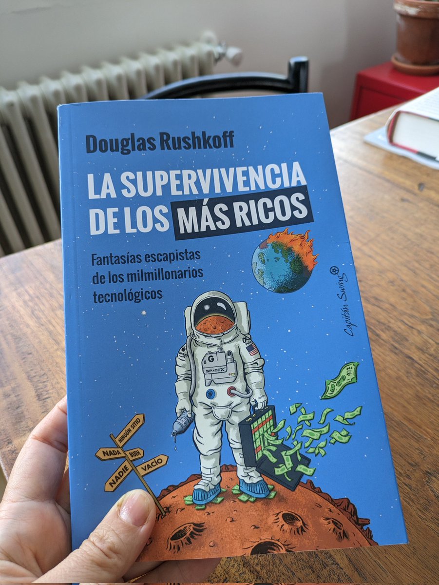 Como era de prever, el ensayo se viralizó y ahora es un libro donde <a href="/rushkoff/">douglas rushkoff</a> investiga el proyecto en profundidad. Es delirante, indignante y descacharrante todo a la vez. Gracias <a href="/Capitan_Swing/">Capitán Swing</a> por editarlo en castellano (y por mandarme un ejemplar).