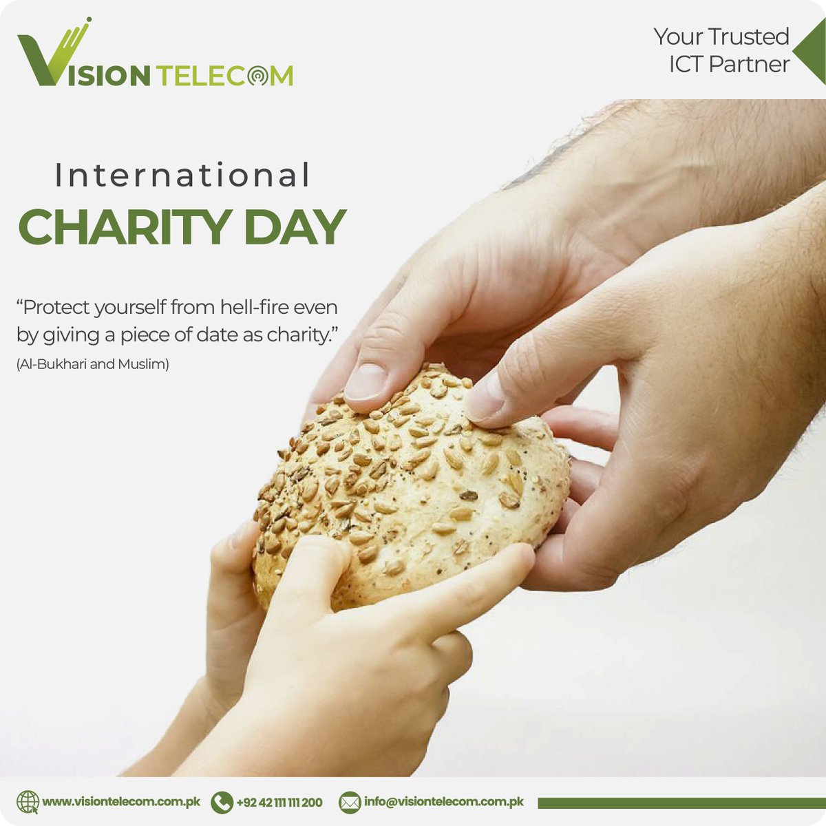 vtplofficial's tweet photo. Celebrating International Day of Charity!
Together, we can change the world!
.
.
#VisionTelecom #charity #donation #charityday #globalcommunity #communitywork #internationalday #changetheworld #positiveimpact https://t.co/xrK2uN881u