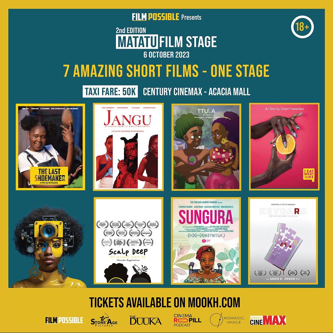 The Matatu Film Stage is happening next month!

Come through and watch these 7 phenomenal short films. Buy tickets here: mookh.com/event/matatu-f…

We are excited to collaborate with the <a href="/matatufilmstage/">Matatu Film Stage</a> team on some podcast episodes with the filmmakers. 

Stay tuned!